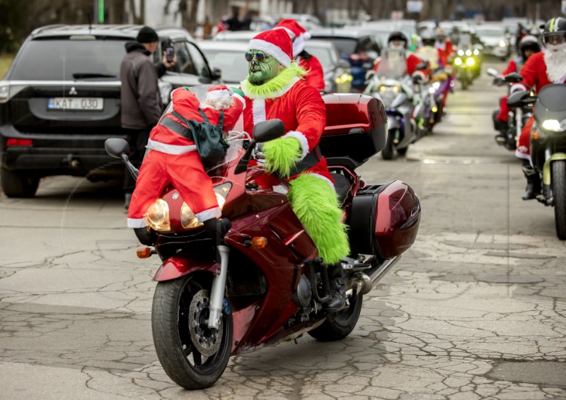 MOLDOVA CHRISTMAS BIKERS RIDE