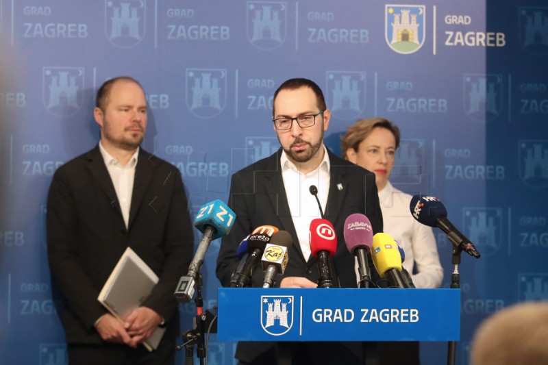 Konferencija za medije gradonačelnika Tomaševića