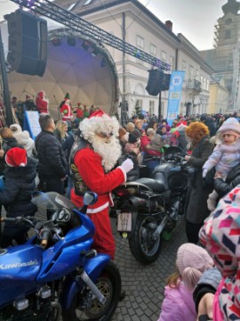 Najmlađi Bjelovarčani dočekali Novu godinu uz Moto-mrazove