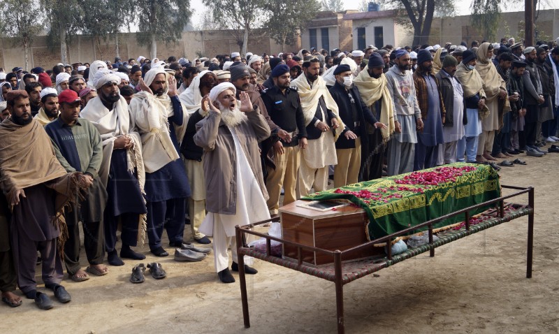 PAKISTAN POLICE FUNERAL