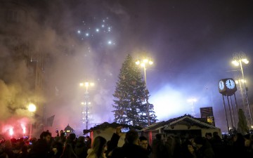 Doček Nove 2025 godine na Trgu bana Jelačića