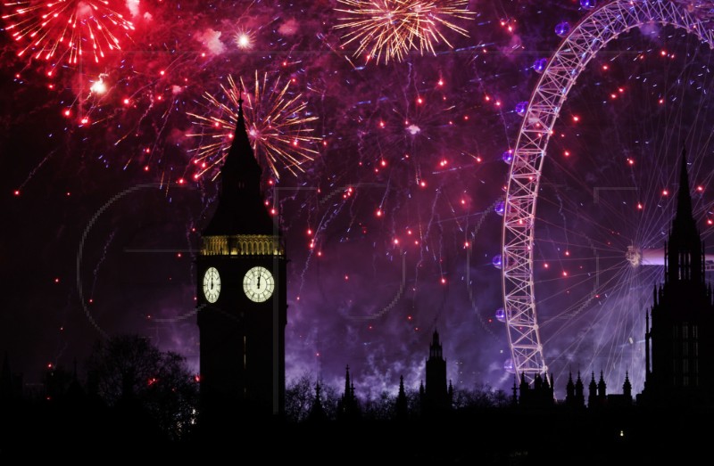 BRITAIN NEW YEARS EVE 2025 CELEBRATIONS