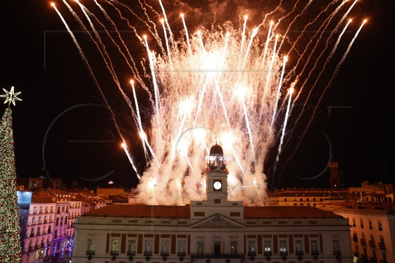 SPAIN NEW YEAR 2025 CELEBRATION