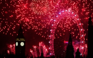 BRITAIN NEW YEARS EVE 2025 CELEBRATIONS