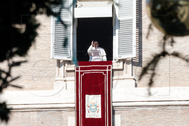 VATICAN POPE FRANCIS ANGELUS