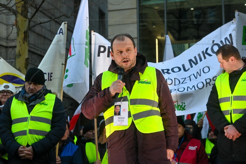 POLAND EU AGRICULTURE FARMERS PROTEST