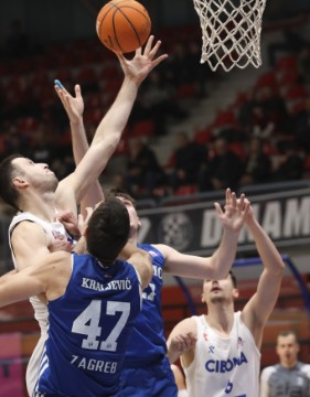 Košarka: Dinamo - Cibona