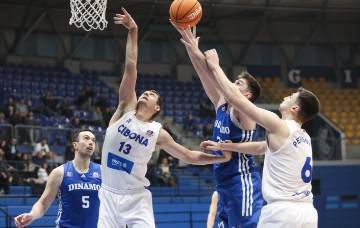 Košarka: Dinamo - Cibona