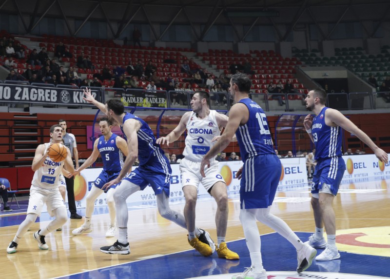 Košarka: Dinamo - Cibona