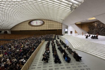 VATICAN POPE FRANCIS AUDIENCE