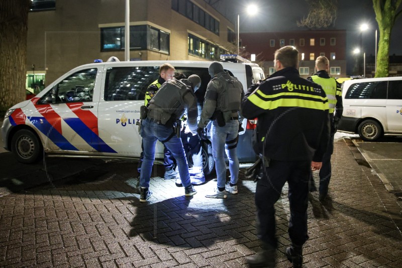 NETHERLANDS POLICE RAID