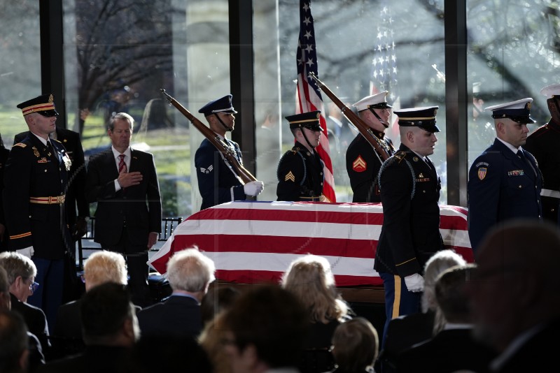 USA PEOPLE JIMMY CARTER FUNERAL