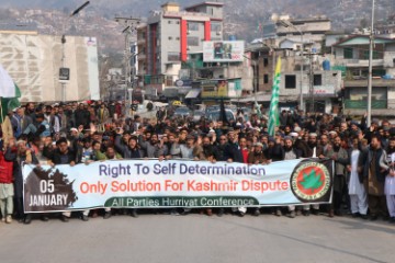 PAKISTAN KASHMIR PROTEST