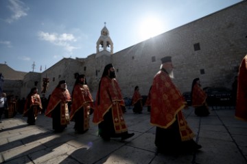 MIDEAST PALESTINIANS ORTHODOX CHRISTMAS