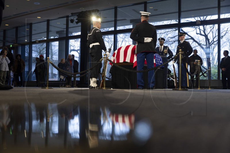 USA PEOPLE JIMMY CARTER FUNERAL