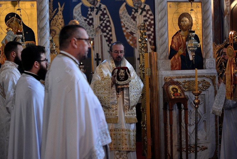 Karlovac: Božićna liturgija za vjernike koji slave Božić po julijanskom kalendaru