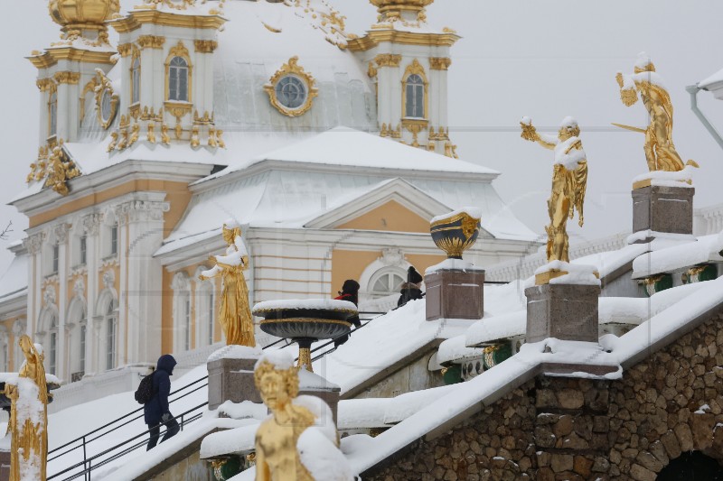 RUSSIA WEATHER SNOWFALL