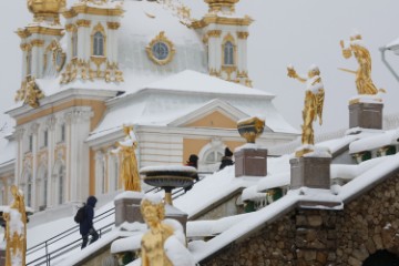 RUSSIA WEATHER SNOWFALL