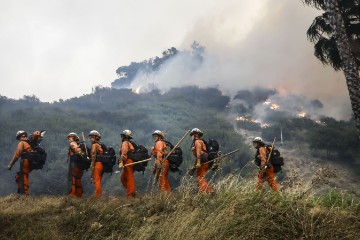 USA CALIFORNIA WILDFIRE