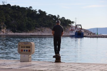 Makarska početkom siječnja