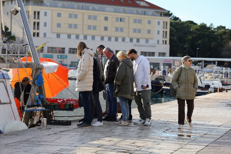 Makarska početkom siječnja