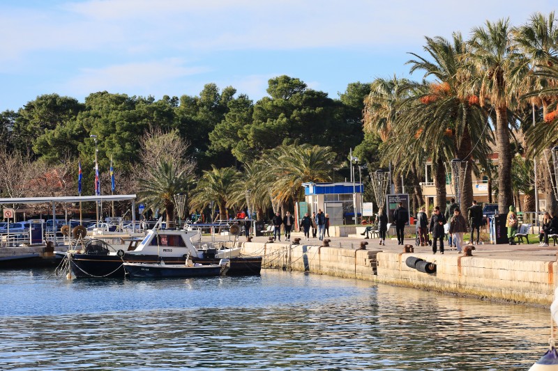 Makarska početkom siječnja