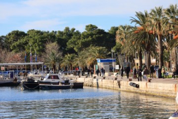 Makarska početkom siječnja