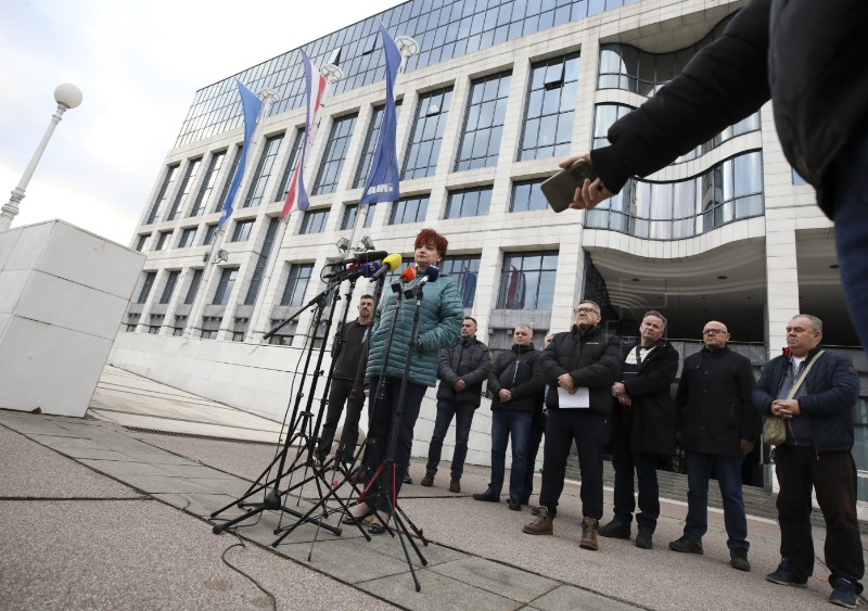 Konferencija za medije reprezentativnih sindikata INA Grupe