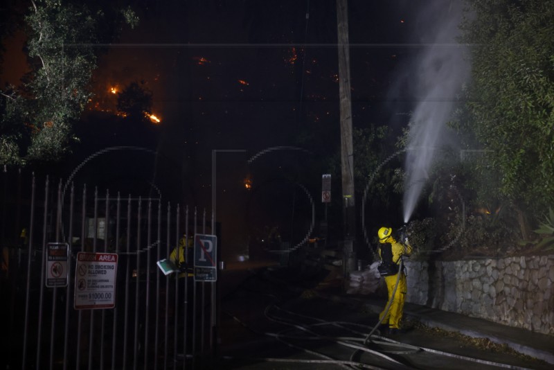 USA CALIFORNIA WILDFIRE