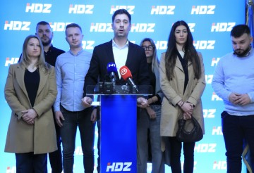 Mladež HDZ-a održala konferenciju za medije