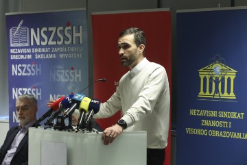 Konferencija za medije tri sindikata obrazovanja i znanosti 