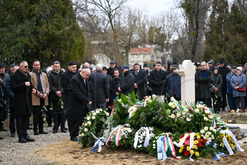 HUNGARY AGNES KELETI FUNERAL