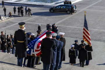 USA PEOPLE JIMMY CARTER FUNERAL