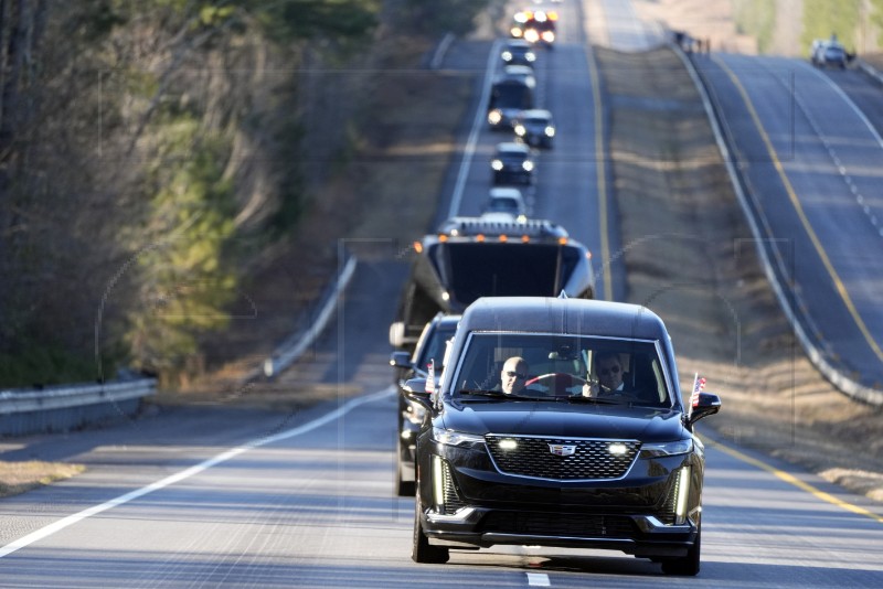 USA PEOPLE JIMMY CARTER FUNERAL