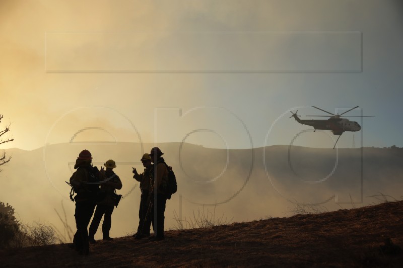 USA CALIFORNIA WILDFIRES