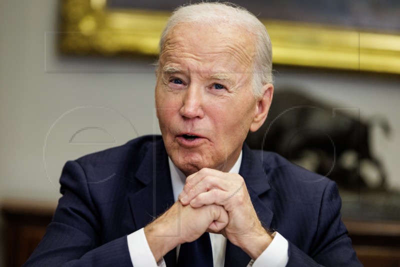 USA BIDEN BRIEFING ON CALIFORNIA WILDFIRES