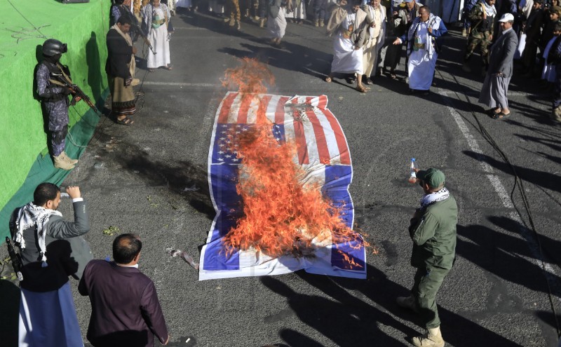 YEMEN HOUTHIS PROTEST