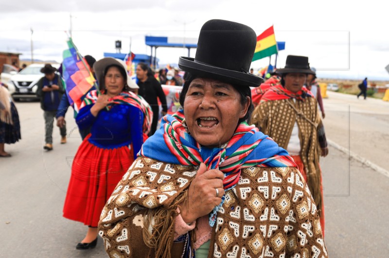 BOLIVIA CRISIS MARCH