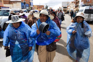 BOLIVIA CRISIS MARCH