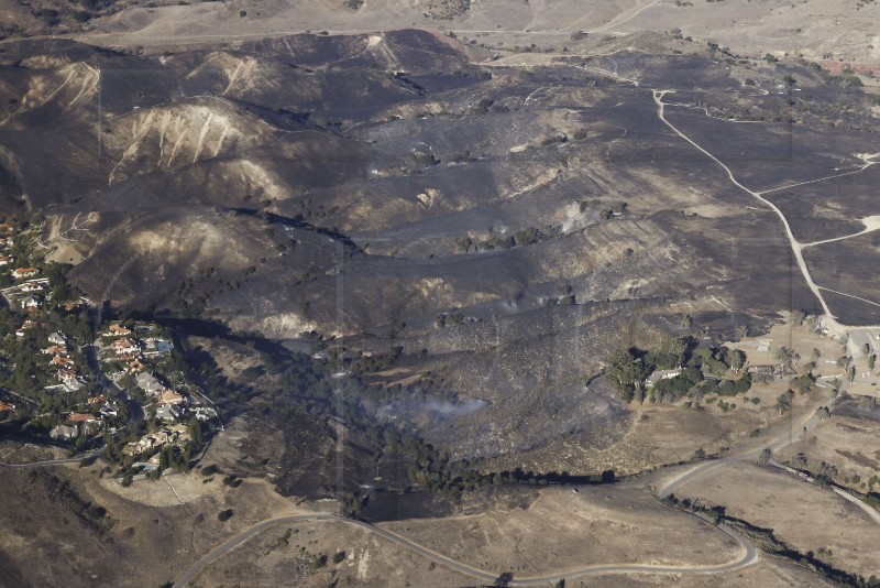 USA CALIFORNIA WILDFIRES