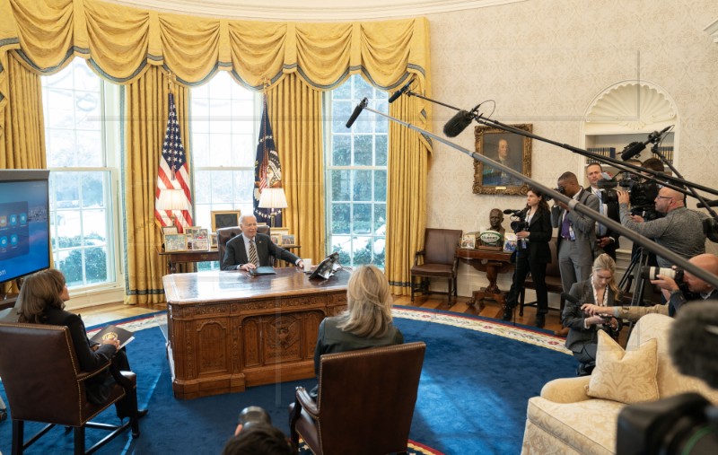 USA BIDEN BRIEFING ON CALIFORNIA WILDFIRES