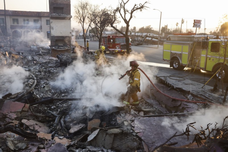 USA CALIFORNIA WILDFIRES