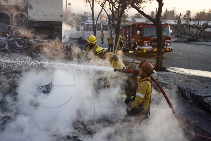 USA CALIFORNIA WILDFIRES