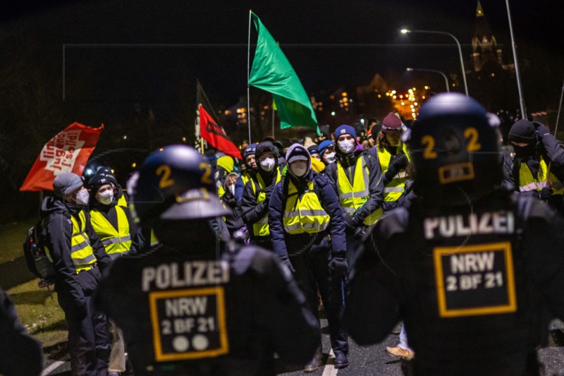 GERMANY PARTIES PROTEST