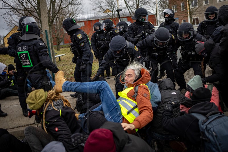 GERMANY PARTIES PROTEST