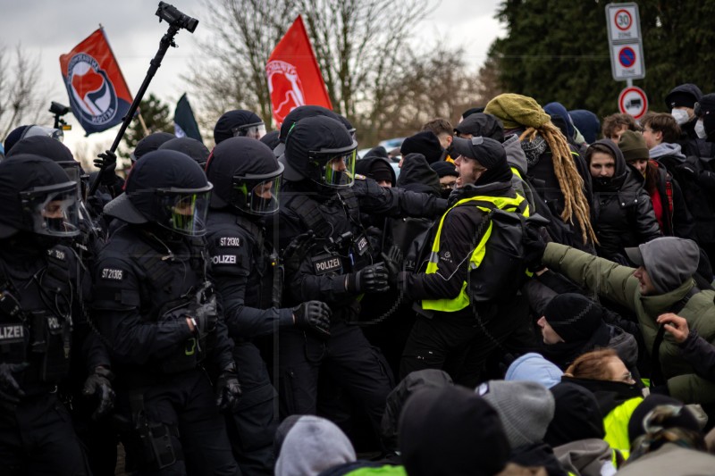 GERMANY PARTIES PROTEST