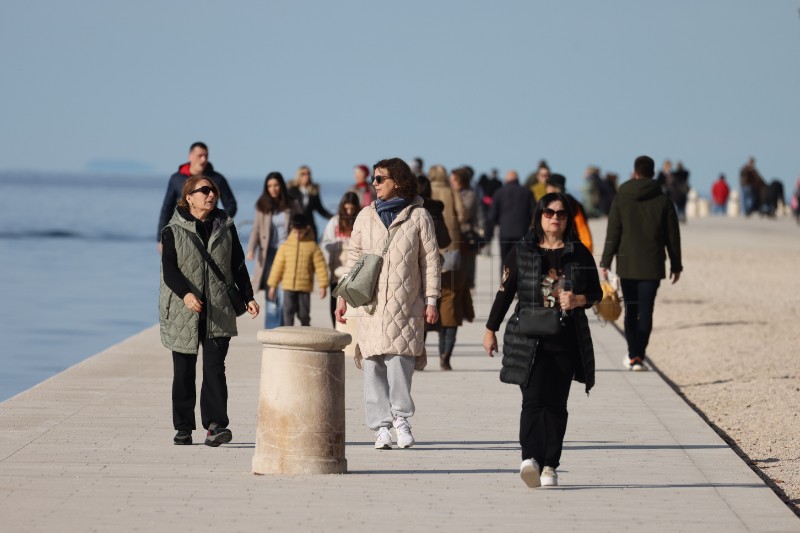 Zadar: Šetnja po lijepom i sunčanom vremenu