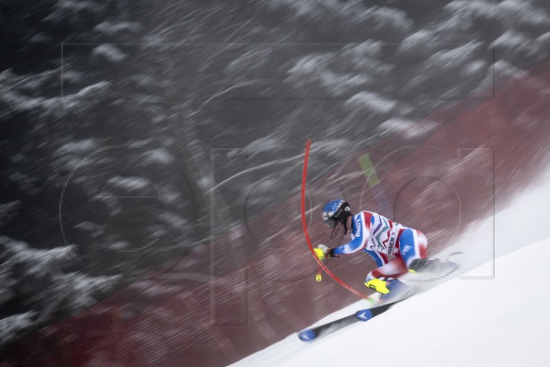 SWITZERLAND ALPINE SKIING