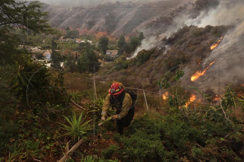 USA CALIFORNIA WILDFIRES