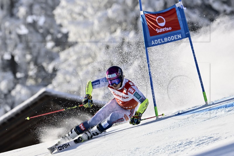 SWITZERLAND ALPINE SKIING